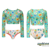 Milos (two pieces crop top) Amalfi Coast