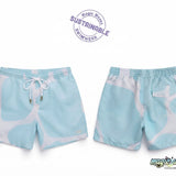 Newport Savage - DADS SHORT Aqua giraffe